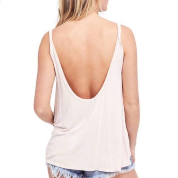 Free People Low Back Tank Tank Top - Picture 2 of 5